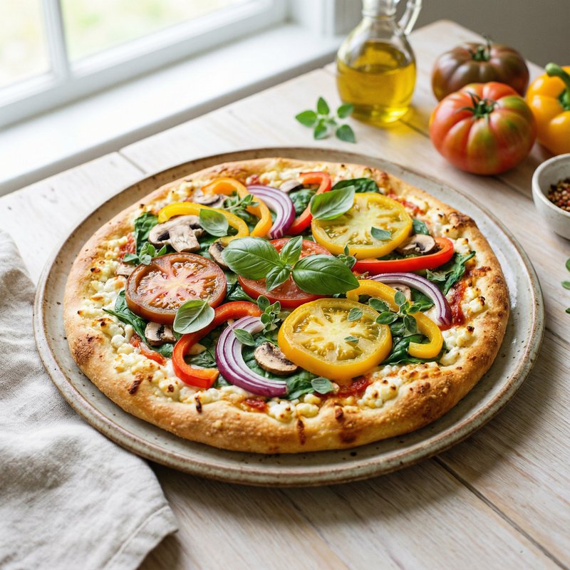 Cottage Cheese Protein Pizza